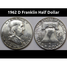 1962 D Franklin Half Dollar...