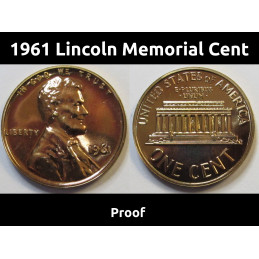 1961 Lincoln Memorial Cent...