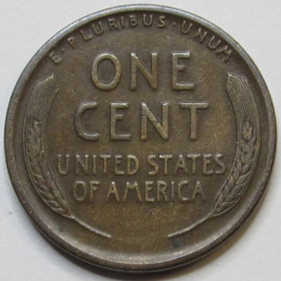 1915 S Lincoln Wheat Cent - better condition San Francisco mintmark antique wheat penny