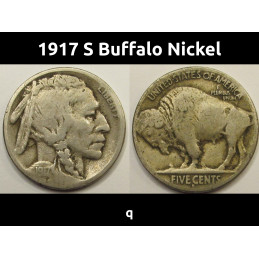 1917 S Buffalo Nickel - old...