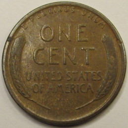 1921 Lincoln Wheat Cent - nicer condition antique American wheat penny