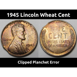 1945 Lincoln Wheat Cent -...