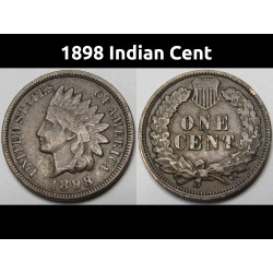 1898 Indian Cent - old US...
