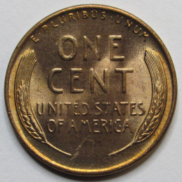 1953 D Lincoln Wheat Cent - beautiful Denver mintmark American wheat penny