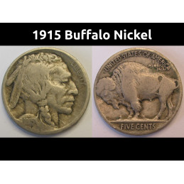 1915 Buffalo Nickel -...