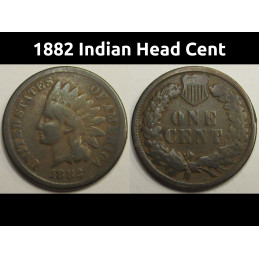 1882 Indian Head Cent - old...