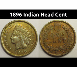 1896 Indian Head Cent - old...