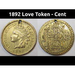 1892 Love Token - antique...