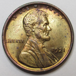 1921 Lincoln Wheat Cent - high grade 