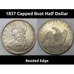 1837 Capped Bust Half...