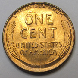 1939 Lincoln Wheat Cent - old beautiful uncirculated antique penny coin