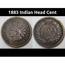 1883 Indian Head Cent - Old...