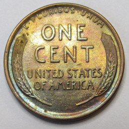 1925 Lincoln Wheat Cent - higher grade American antique penny