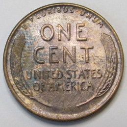 1930 Lincoln Wheat Cent - old antique American wheat penny