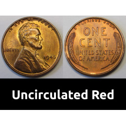 Details about   1949 P D S LINCOLN WHEAT CENT PENNY  SET 1C GEM BU BRILLIANT RED SET OF 3 COINS 