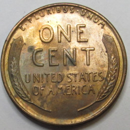 1939 S Lincoln Wheat Cent - old antique San Francisco mintmark wheat penny