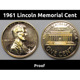 1961 Lincoln Memorial Cent...