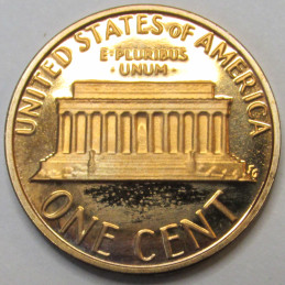 1981 S Lincoln Memorial Cent - vintage American proof coin