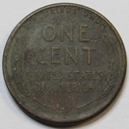 1924 S Lincoln Wheat Cent - old San Francisco mintmark American wheat penny