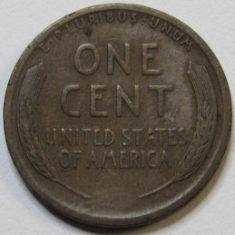 1912 D Lincoln Wheat Cent - old Denver mintmark antique American coin