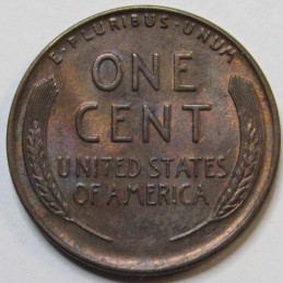 1936 Lincoln Wheat Cent - uncirculated antique Great Depression era penny