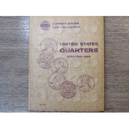 Whitman vintage coin folder for Washington Quarters - 1965-1972