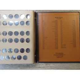 Dansco coin album for Buffalo Nickels - 1913 - 1938 - vintage coin storage