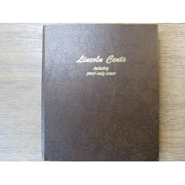 Dansco Coin Album for Lincoln Cents - 1909 to 1995 - vintage coin storage
