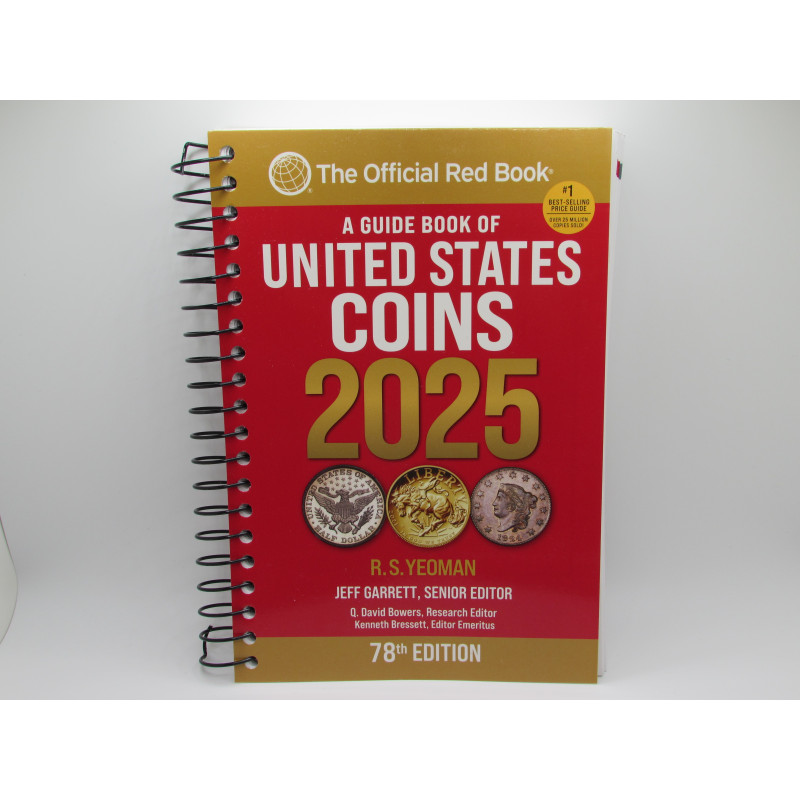 2025 United States Coins Red Book - Price Guide & Coin Values - spiral version