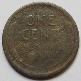 1909 S Lincoln Wheat Cent - antique key date American penny