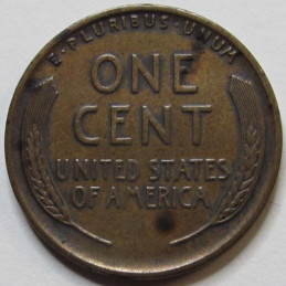 1915 D Lincoln Wheat Cent - higher grade Denver mintmark American wheat penny