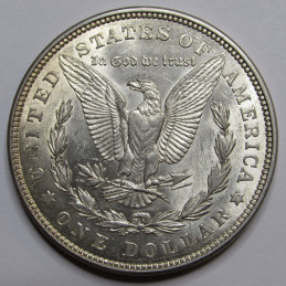 1921 Morgan Dollar - uncirculated American silver dollar coin