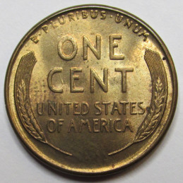 1938 Lincoln Wheat Cent - uncirculated antique American wheat penny