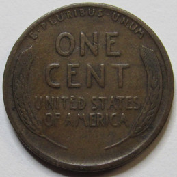 1921 Lincoln Wheat Cent - 103 year old antique American wheat penny