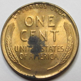 1937 D Lincoln Wheat Cent - antique Denver mintmark wheat penny