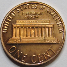 1983 S Lincoln Memorial Cent - Proof - vintage American penny coin