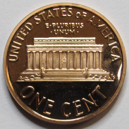 2002 S Lincoln Memorial Cent - Proof - vintage American proof coin