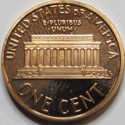 2003 S Lincoln Memorial Cent - Proof - vintage American penny coin