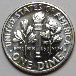 1968 S Roosevelt Dime - Proof - vintage American San Francisco mintmark coin