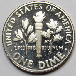 1979 S Roosevelt Dime - Proof - vintage flashy American dime coin