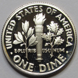 1993 S Roosevelt Dime - Proof - flashy attractive American proof coin