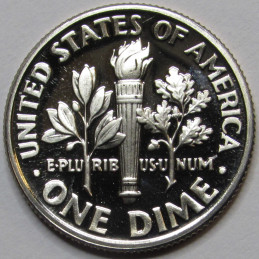 1996 S Roosevelt Dime - Proof - attractive American proof coin