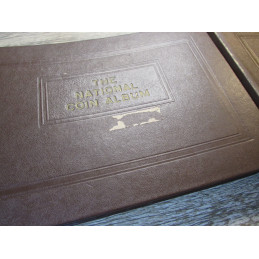 Set of 2 Wayte Raymond National Coin albums for Large Cents - 1793 - 1857