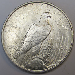 1922 D Peace Dollar - second year of issue Denver mintmark American silver dollar