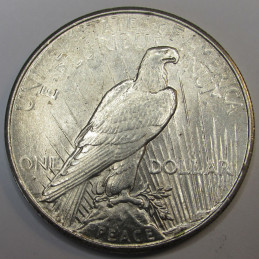 1925 Peace Dollar - uncirculated American silver dollar coin