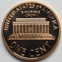 2002 S Lincoln Memorial Cent - S mintmark American vintage coin