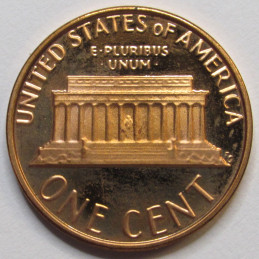 1983 S Lincoln Memorial Cent - vintage San Francisco mintmark American proof coin