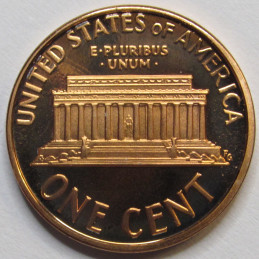 2003 S Lincoln Memorial Cent - vintage San Francisco mintmark proof penny