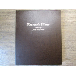 Dansco Album for Roosevelt Dimes including proof-only issues - 1946-1991
