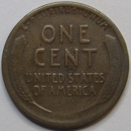 1912 D Lincoln Wheat Cent - nice condition Denver mintmark American wheat penny